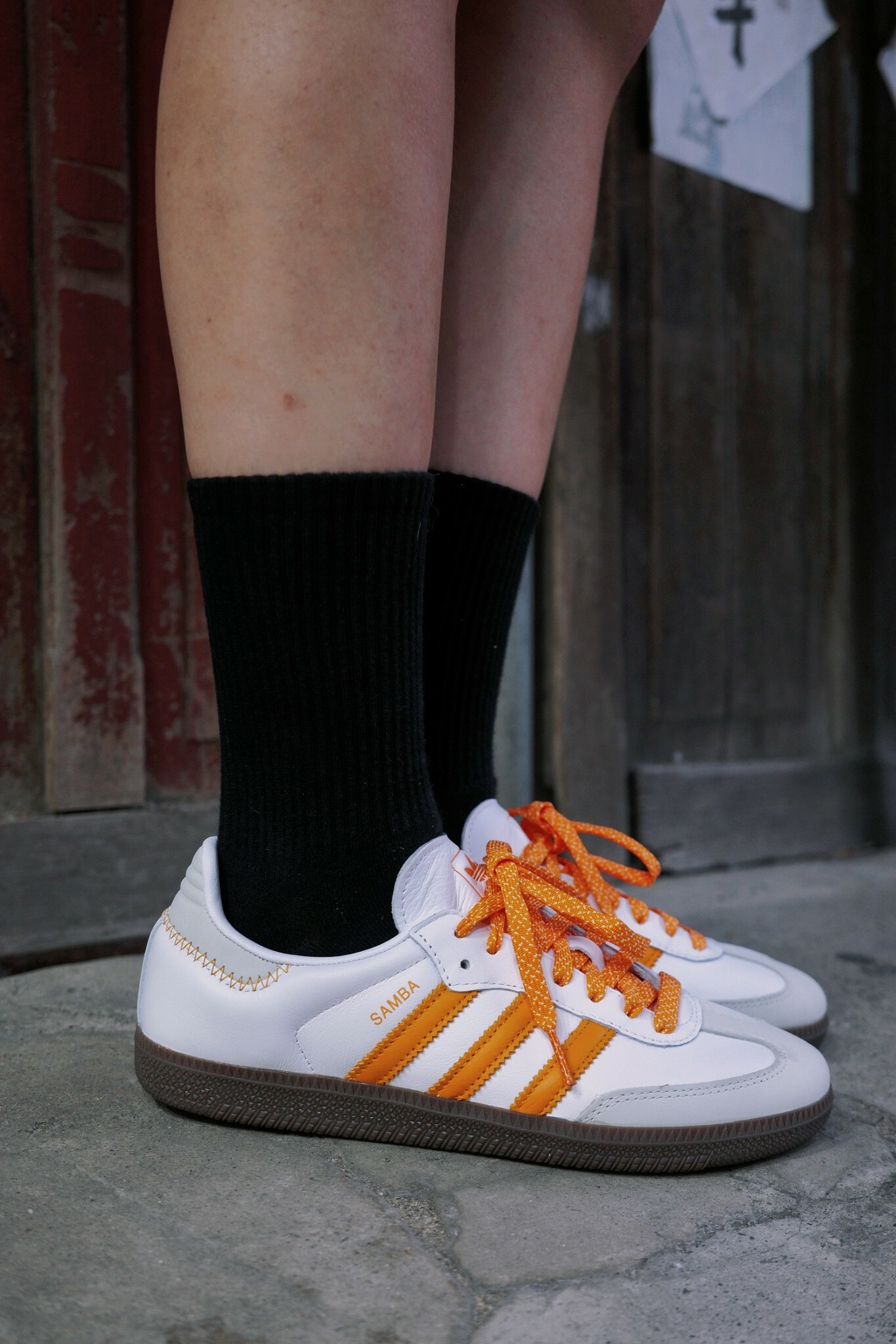 ADIDAS SAMBA OG 柑橘 焦糖底  IE6521