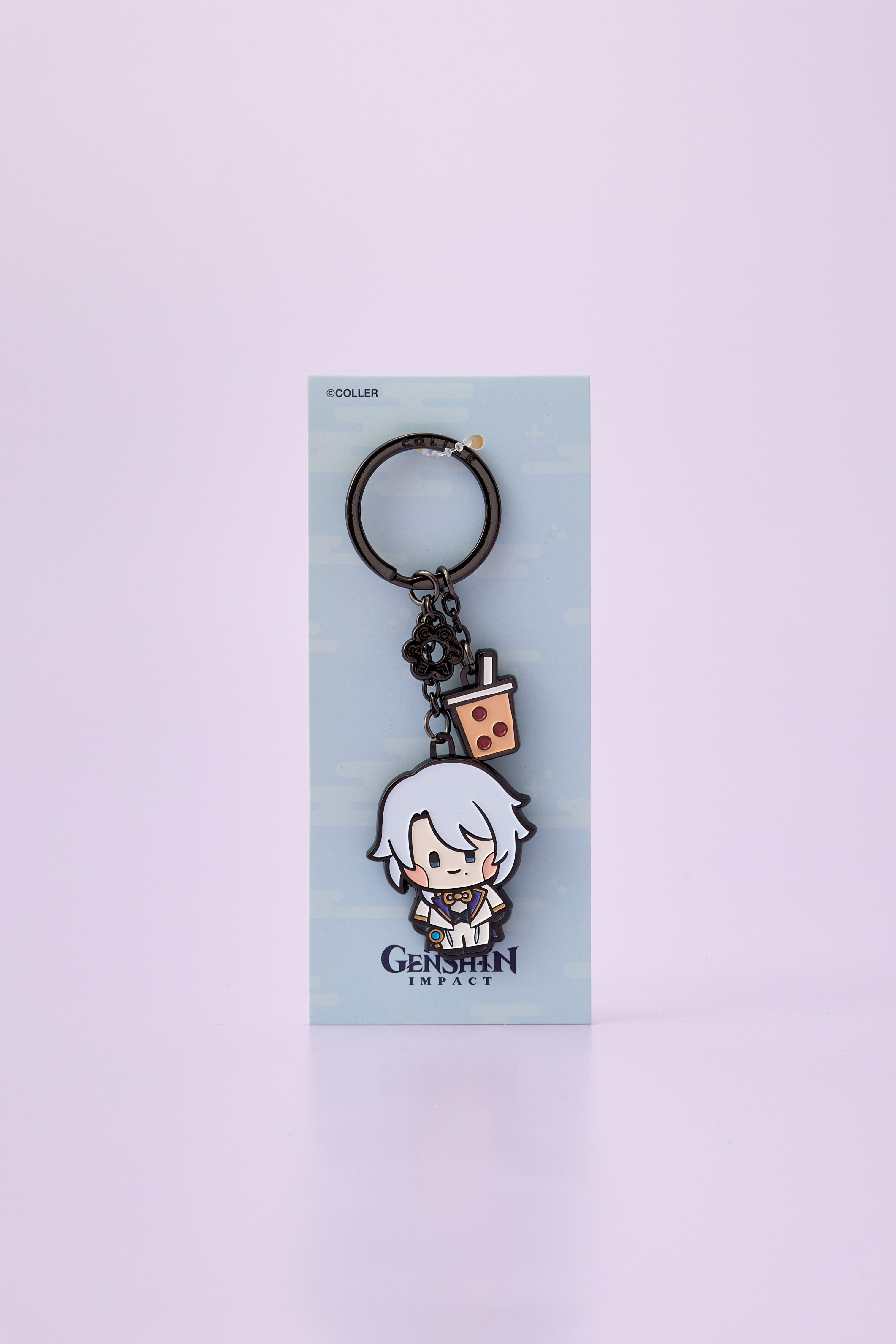 原神 minini 神里綾人 COLLER 金屬鑰匙圈