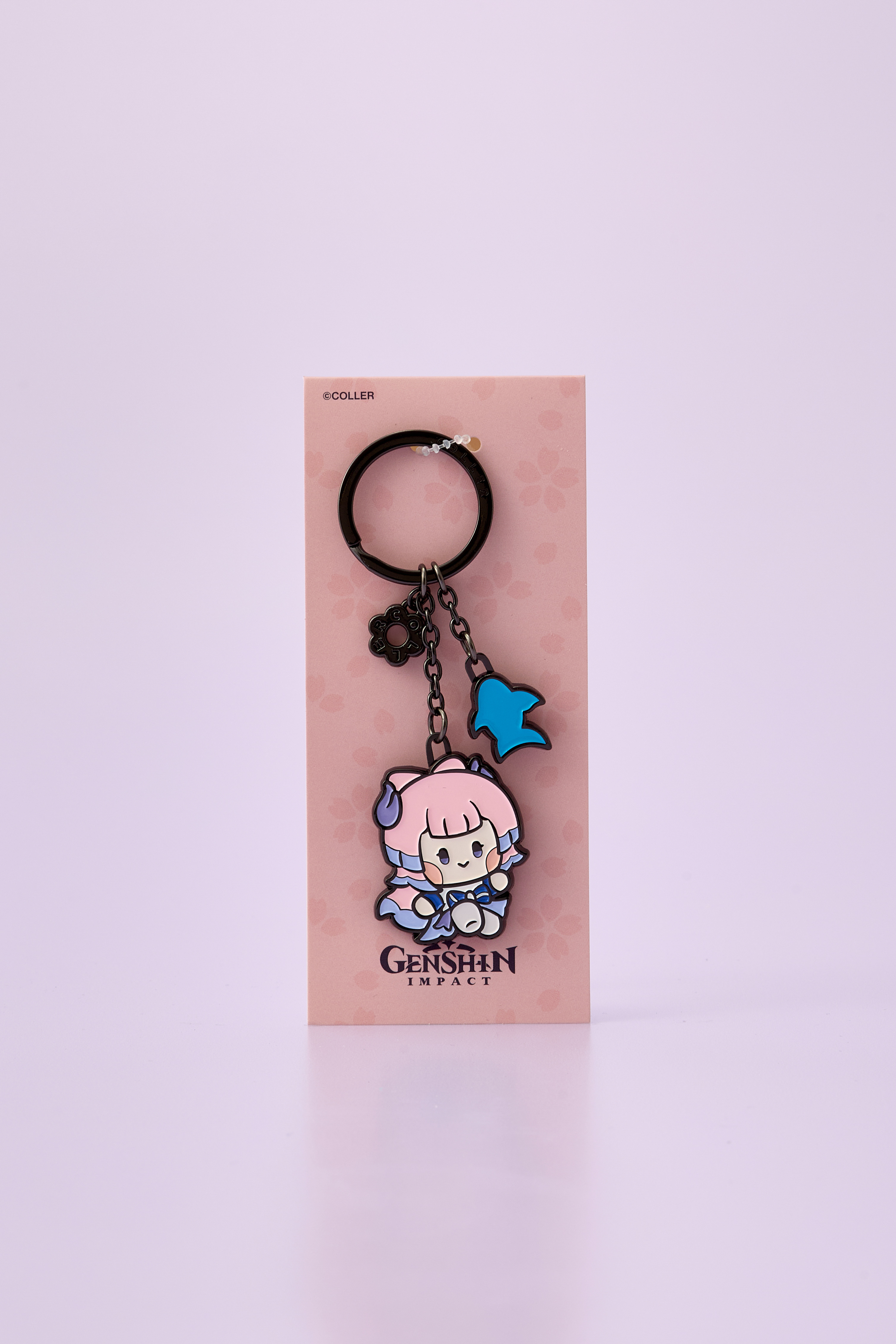 原神 minini 珊瑚宮心海 COLLER 金屬鑰匙圈