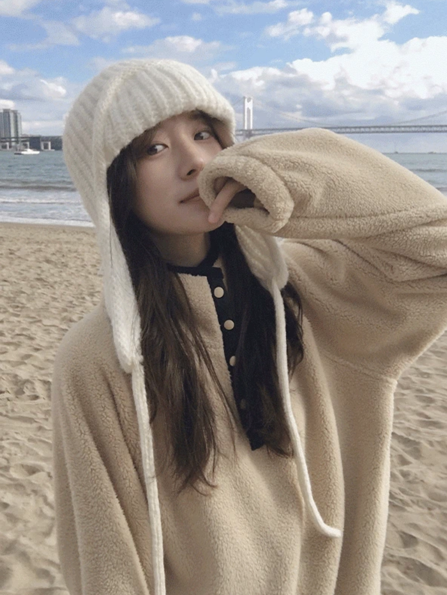 預訂｜SLOWAND #SLOWMADE Snow Midwinter Fleece Anorak (4 Color)