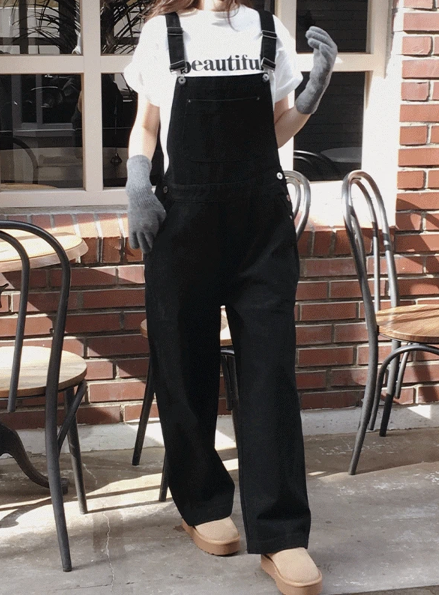 預訂｜SLOWAND #SLOWMADE Nut Peach Fleece Overalls (2 Color)