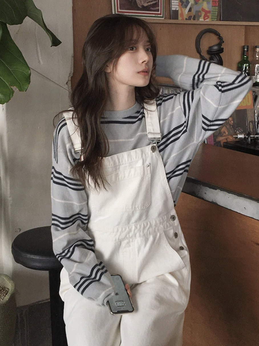 預訂｜SLOWAND #SLOWMADE Nut Peach Fleece Overalls (2 Color)