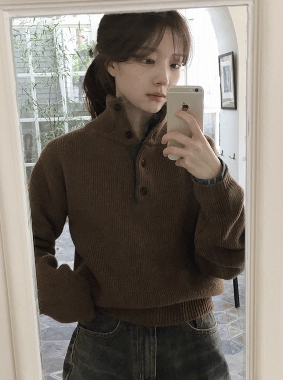 預訂｜SLOWAND #SLOWMADE Tantanfit Short-Cut Knit (3 Color)