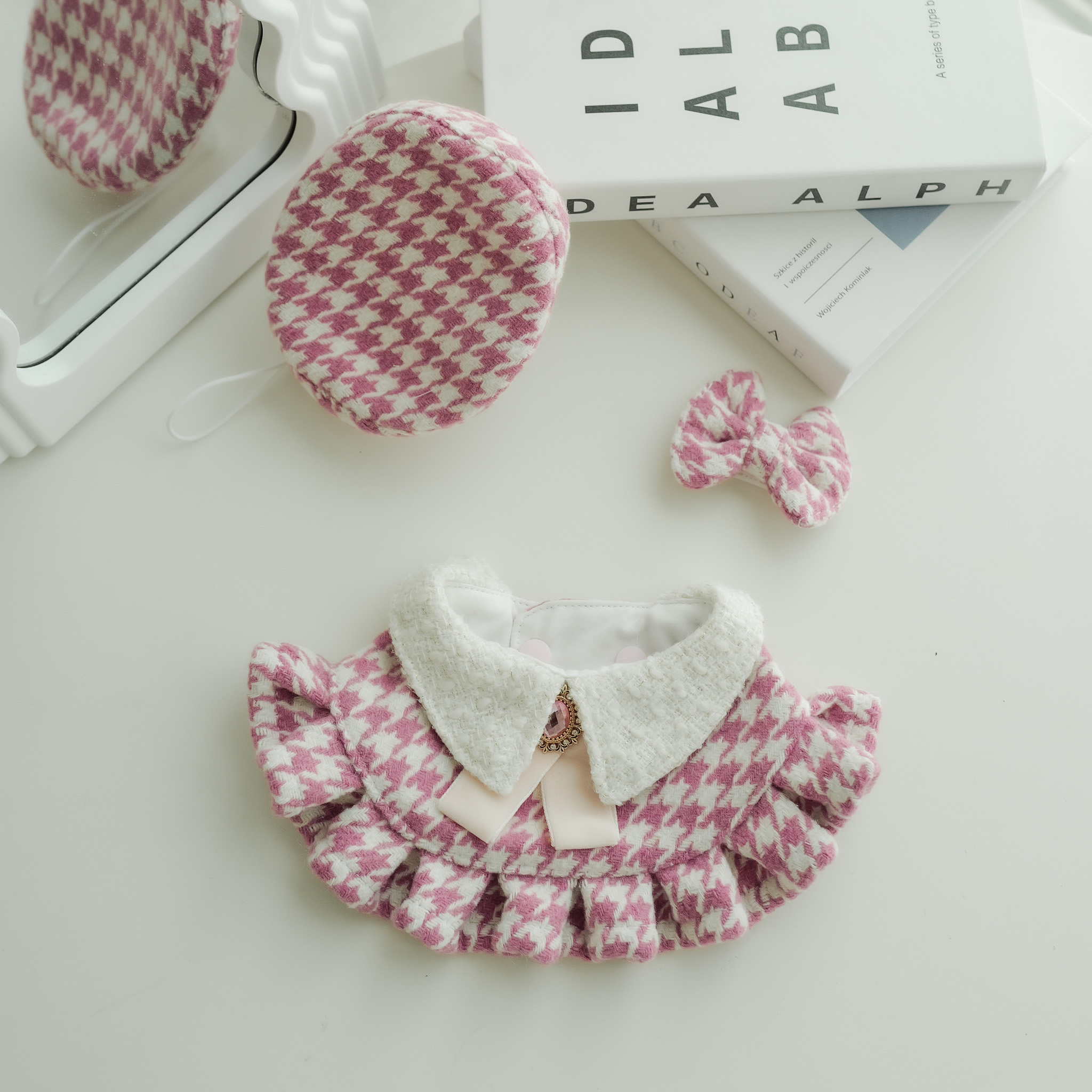 冬季千鳥格領巾 (4色)