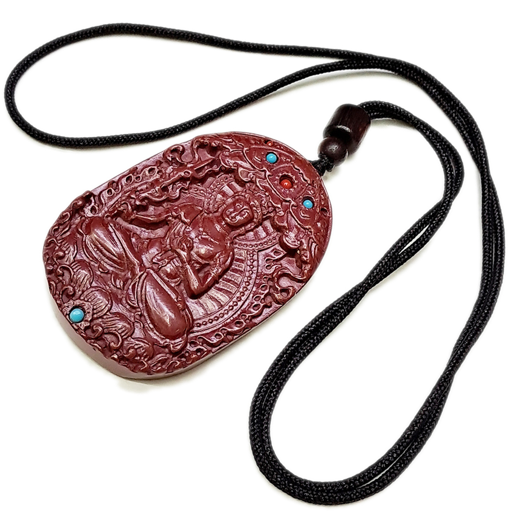 虛空藏菩薩{紫金砂 硃砂}項鍊【十方】153962