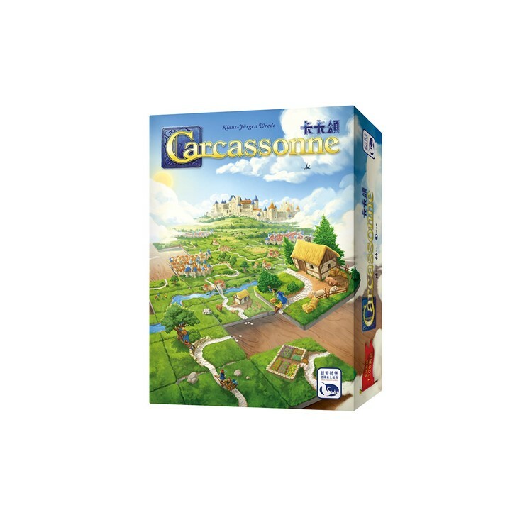 卡卡頌3.0 中文版桌遊 適合7歲以上 Carcassonne 3.0
