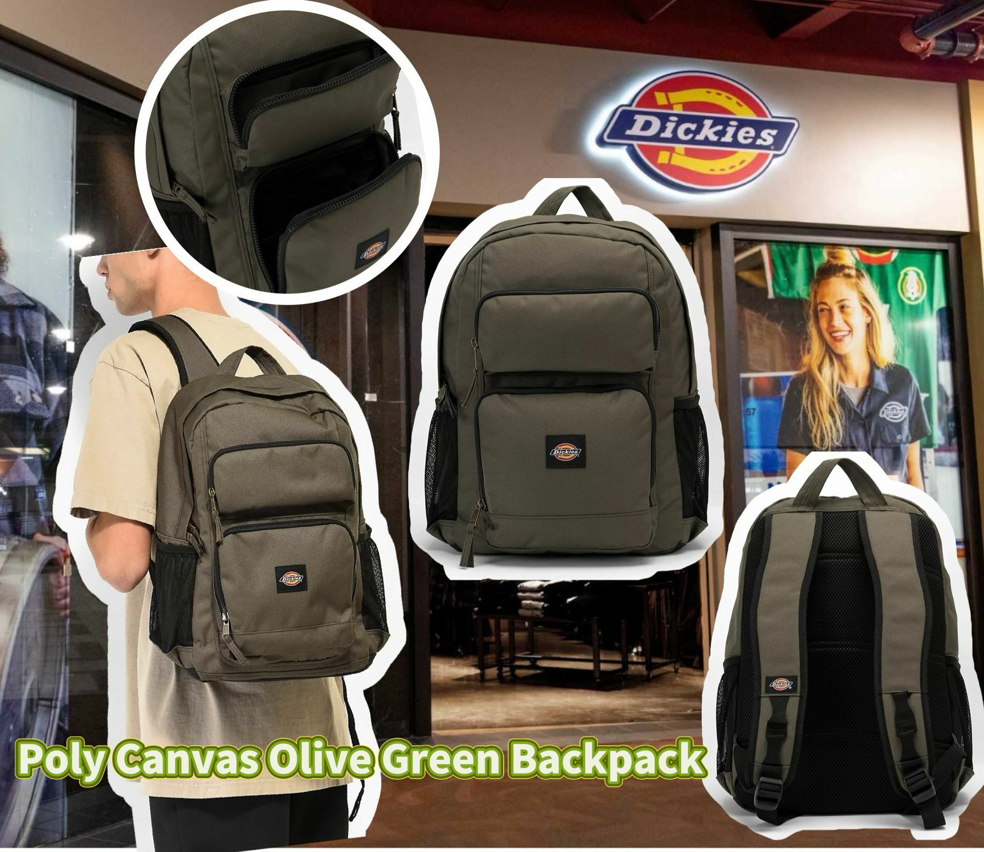 【預購】Dickies Poly Canvas G120631 背包