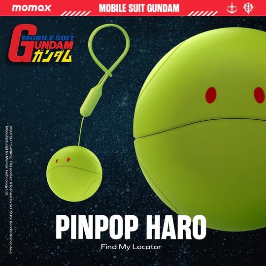 Momax - 【BR7GDG】Gundam PINPOP Find My全球定位器(哈囉)(綠色)