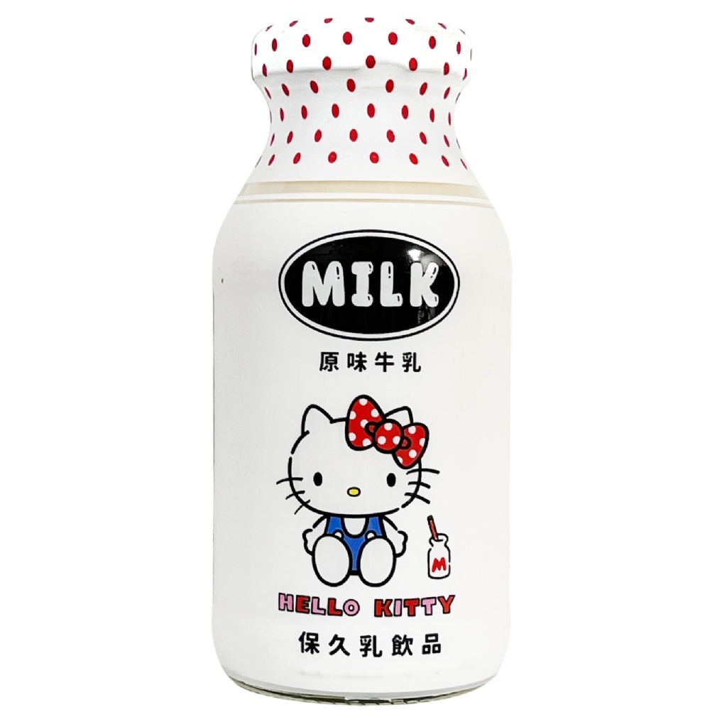 (單罐) 台東初鹿 保久乳 200ml Hello Kitty版 原味 草莓 可可
