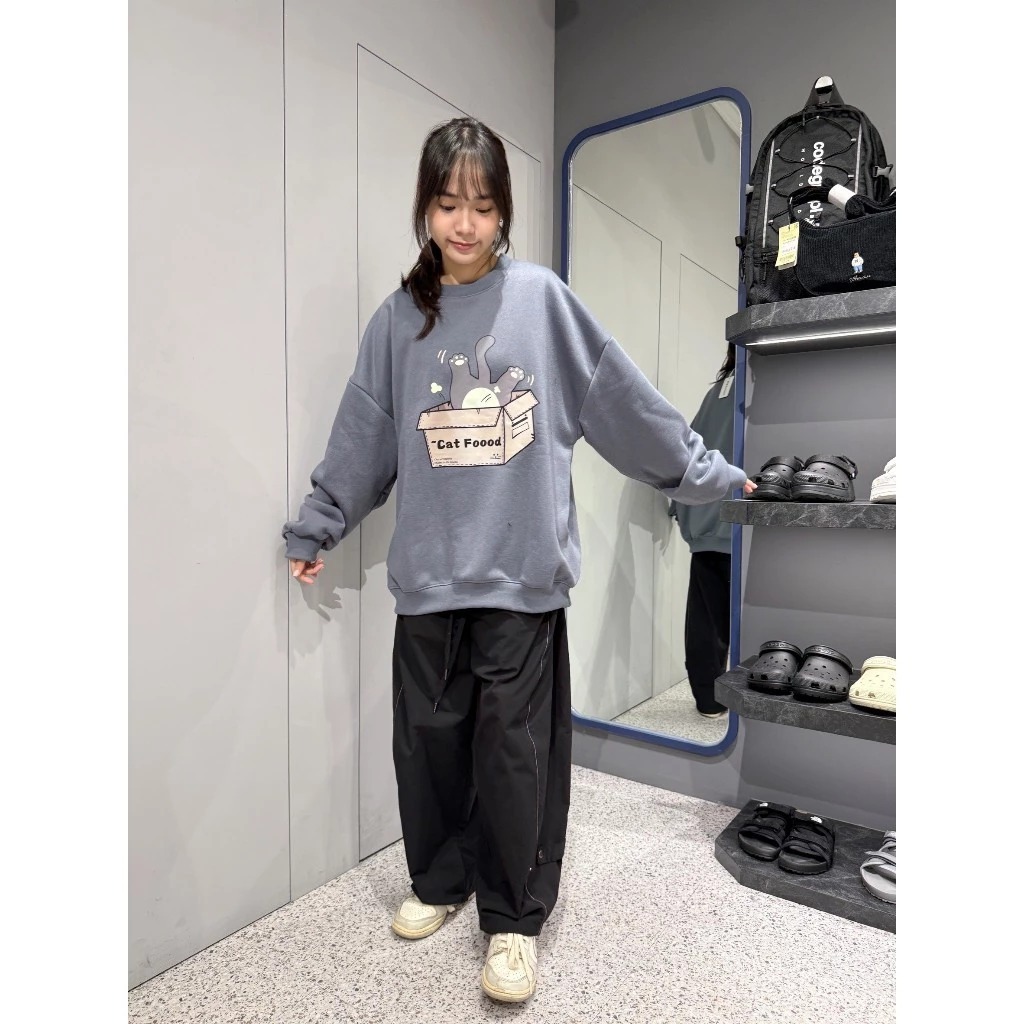 6362 箱子貓大學T