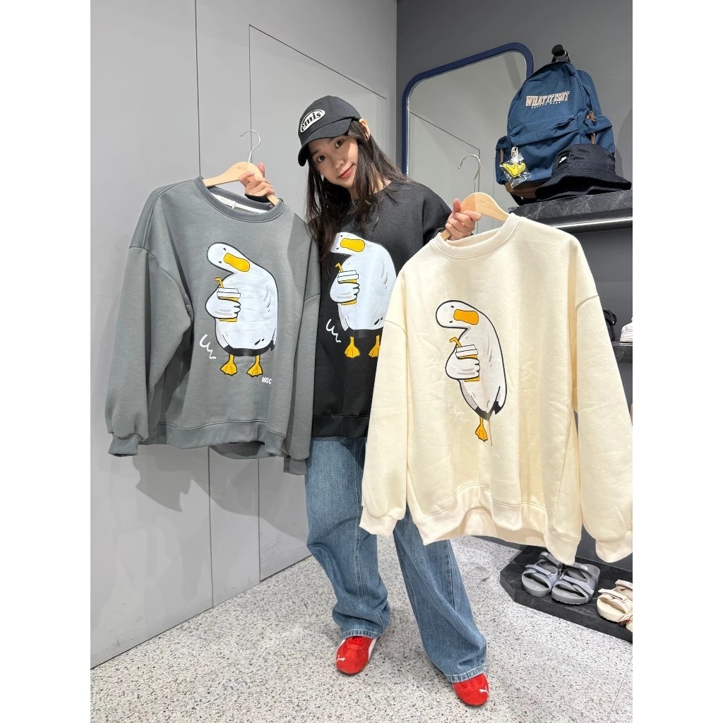 6365歪頭鴨大學T