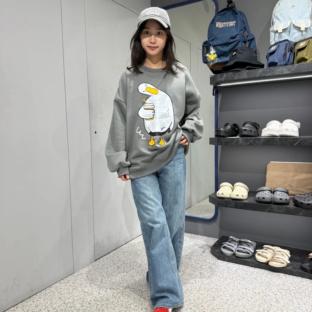 6365歪頭鴨大學T