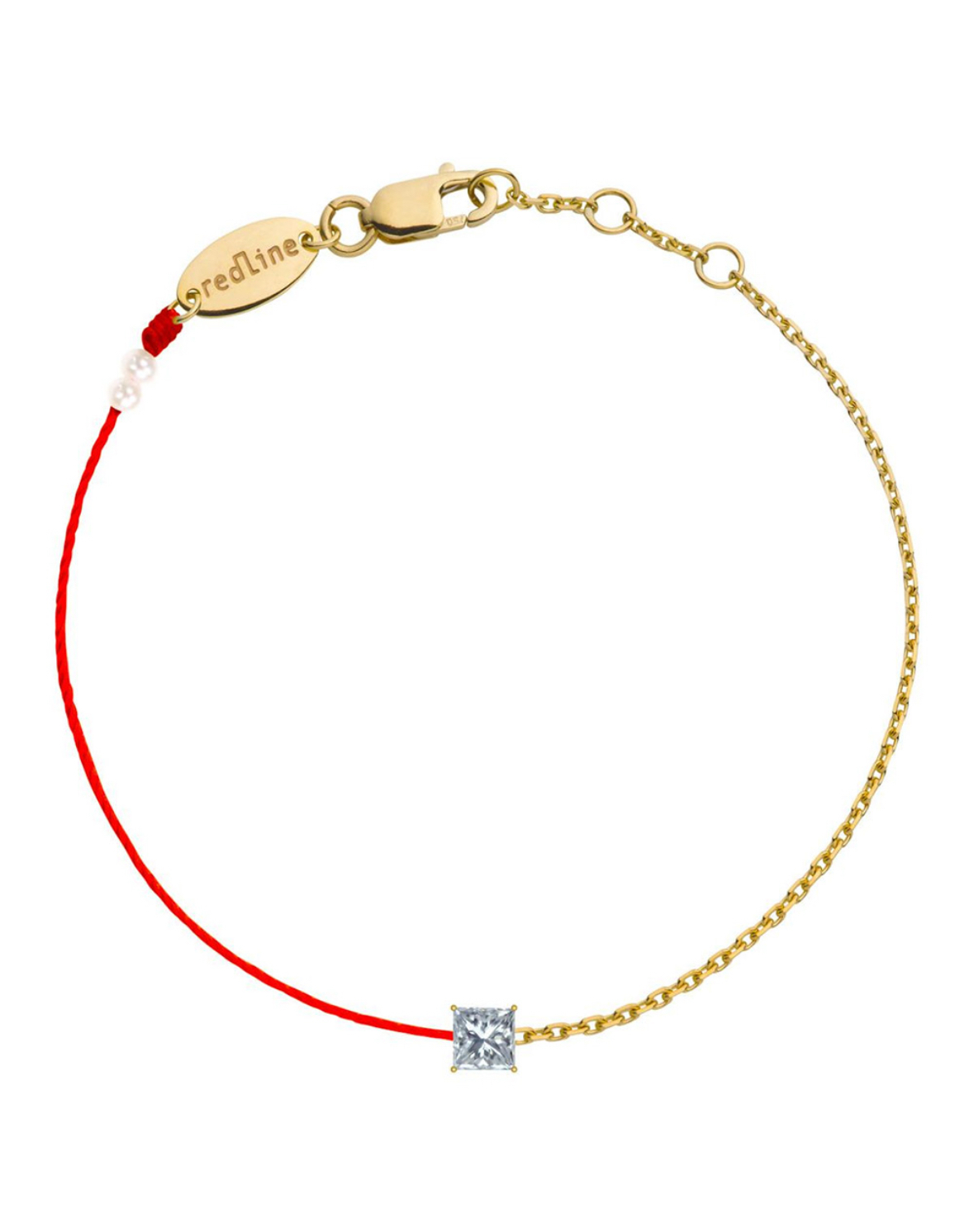 RR01 Redline Royal 黄金方钻半绳手链 720 J -M