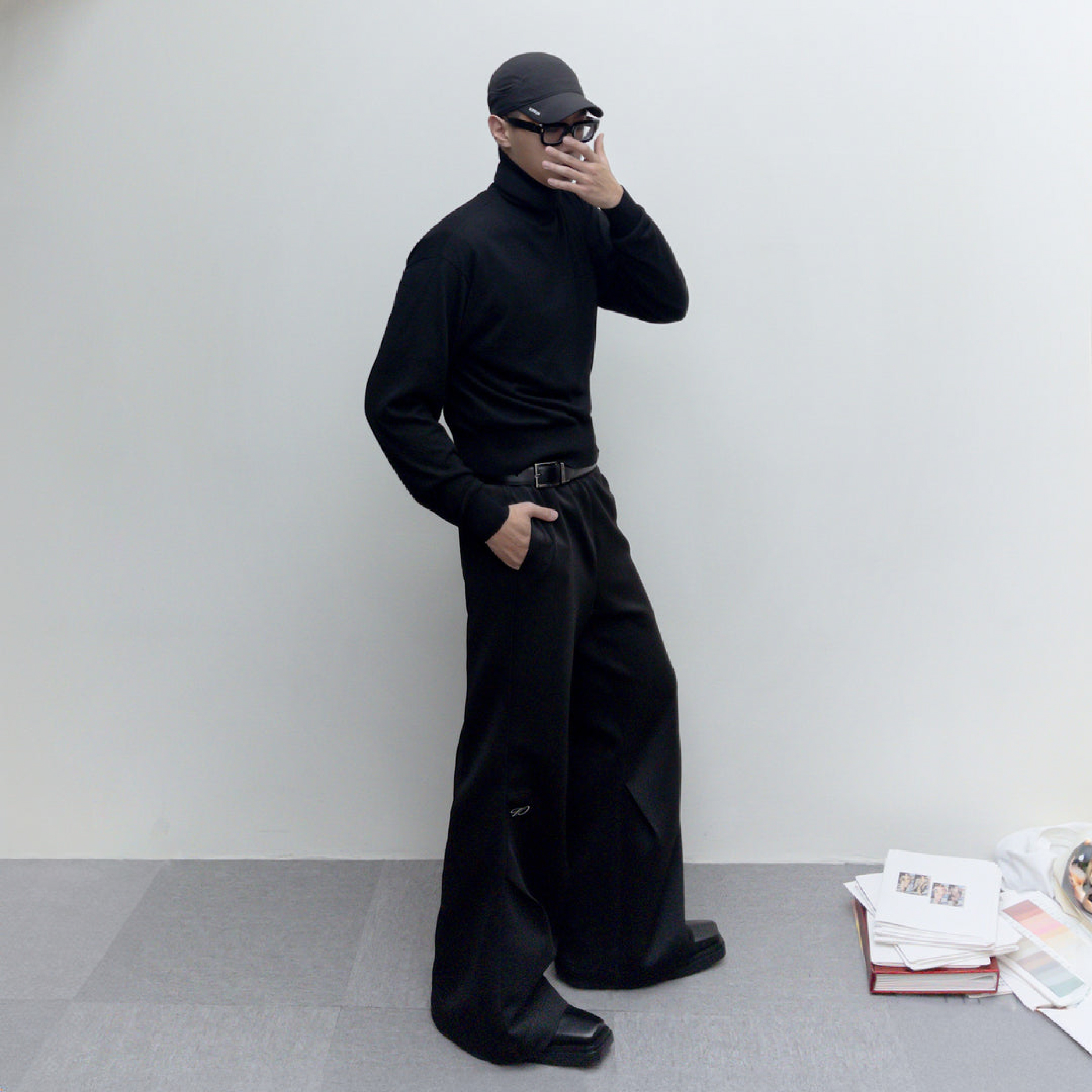 1dyll.assemblage 10SS Pegasus Brushed Turtleneck
