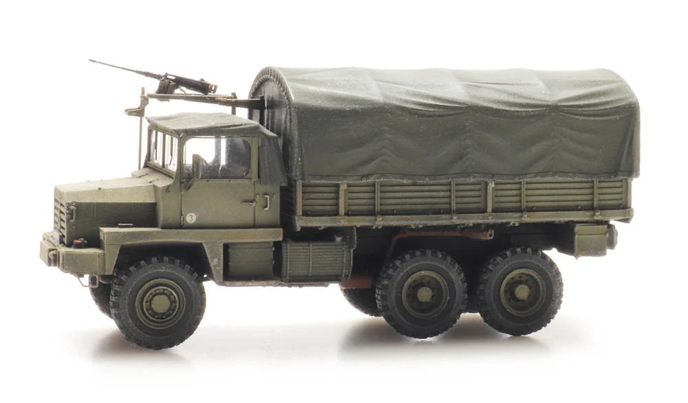 Artitec 6870549 HO規 FR Berliet GBC 8KT MG 附機槍的伯利特軍卡