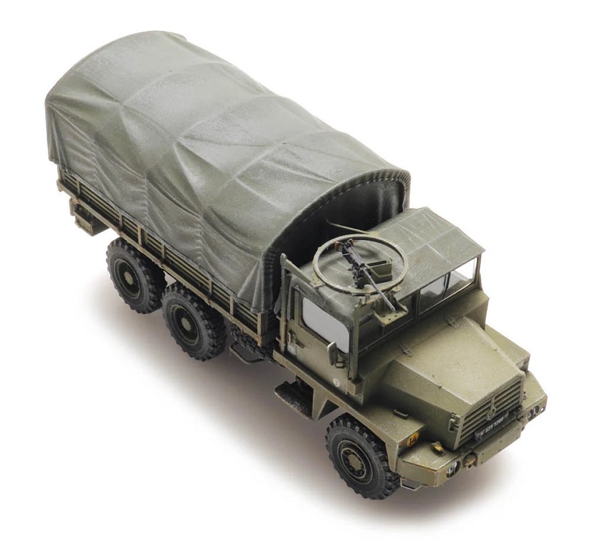 Artitec 6870549 HO規 FR Berliet GBC 8KT MG 附機槍的伯利特軍卡