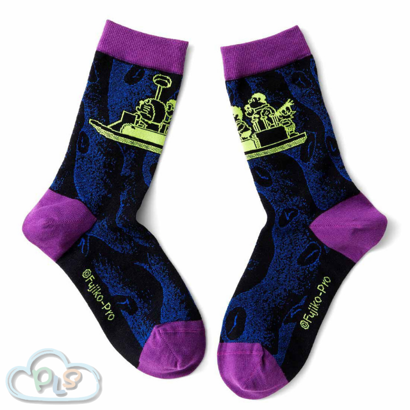 現貨 日本製 圖案襪 (No. 3) 多啦A夢 Felissimo #22314-003