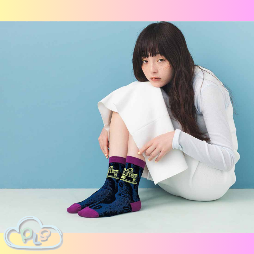 現貨 日本製 圖案襪 (No. 3) 多啦A夢 Felissimo #22314-003