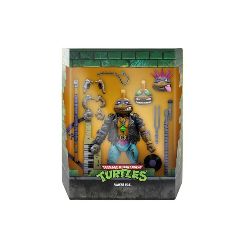 Super 7 Ultimates 代理版 忍者龜 龐克多納太羅