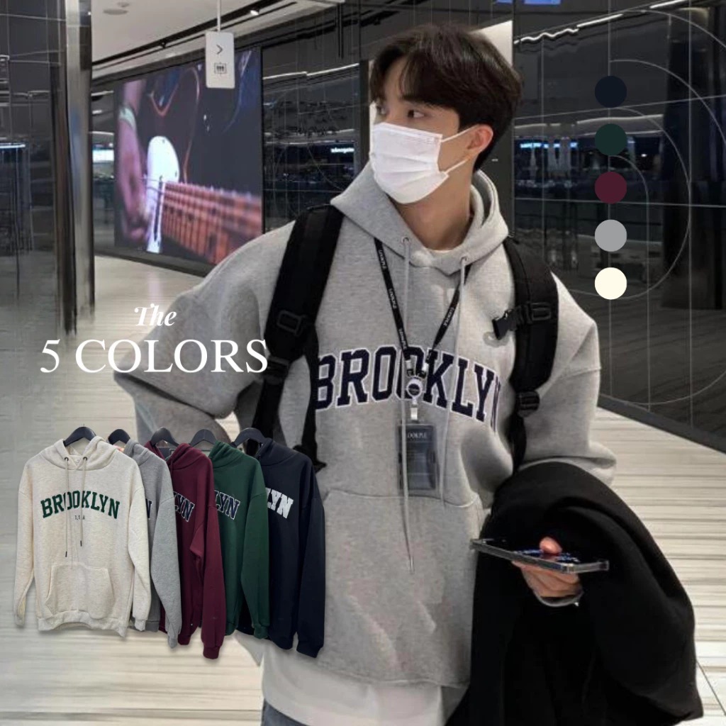 6374布魯克林帽T