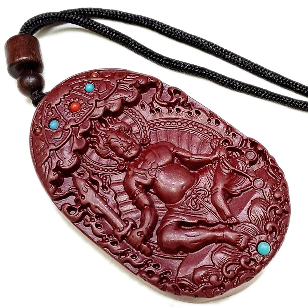 不動明王{紫金砂 硃砂}項鍊【十方】153963