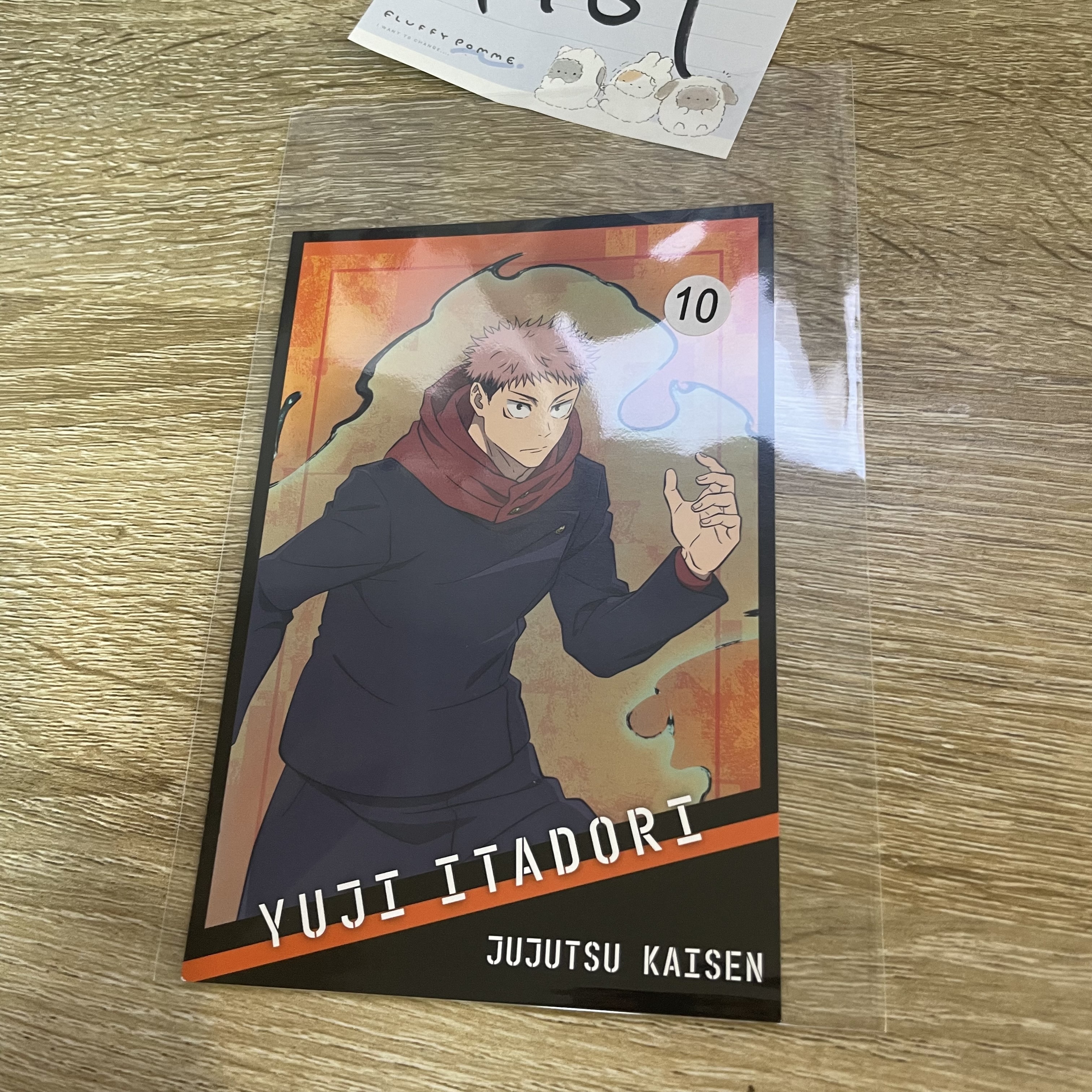 咒術迴戰 虎杖 明信片#164