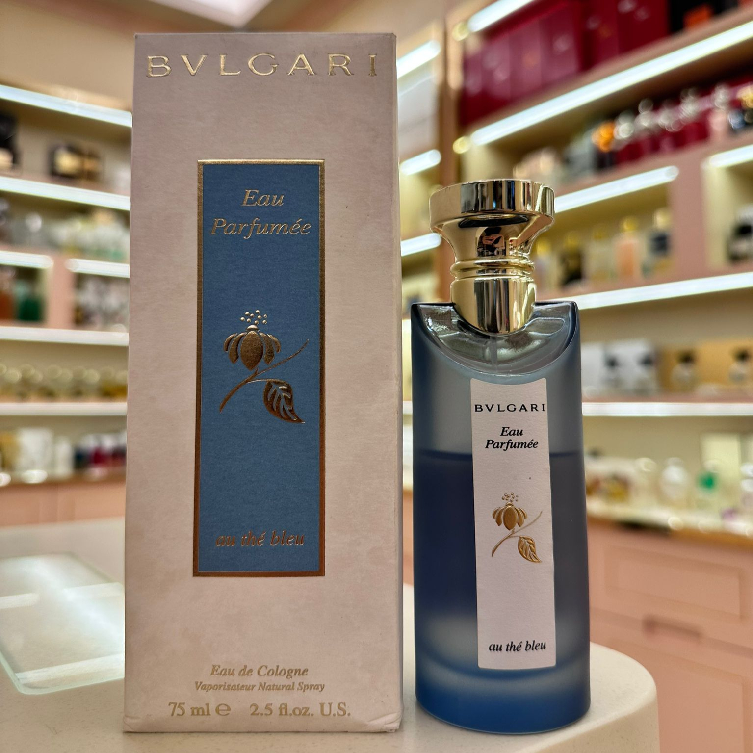Bvlgari Eau Parfumée Au The Bleu EDC 75ml 寶格麗 藍茶古龍水