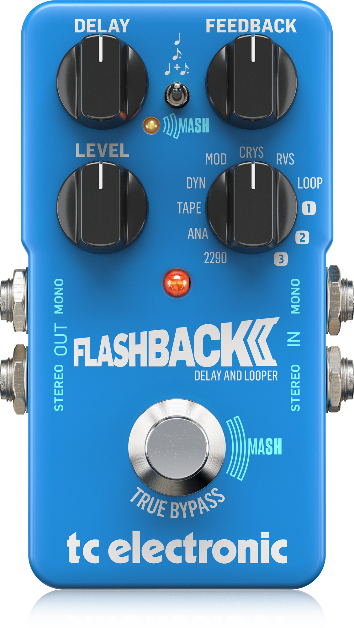 ※故障品 tc electronic FLASHBACK 2 DELAY Tc Electronic FLASHBACK 2 DELAY GUITAR EFFECT PEDAL