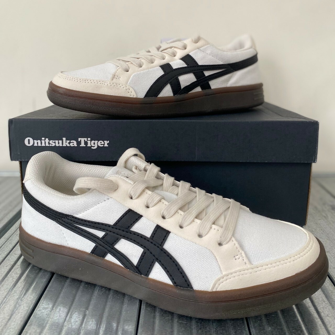 鬼塚虎 Onitsuka Tiger Advanti 黑米白 焦糖底 1183B799-101