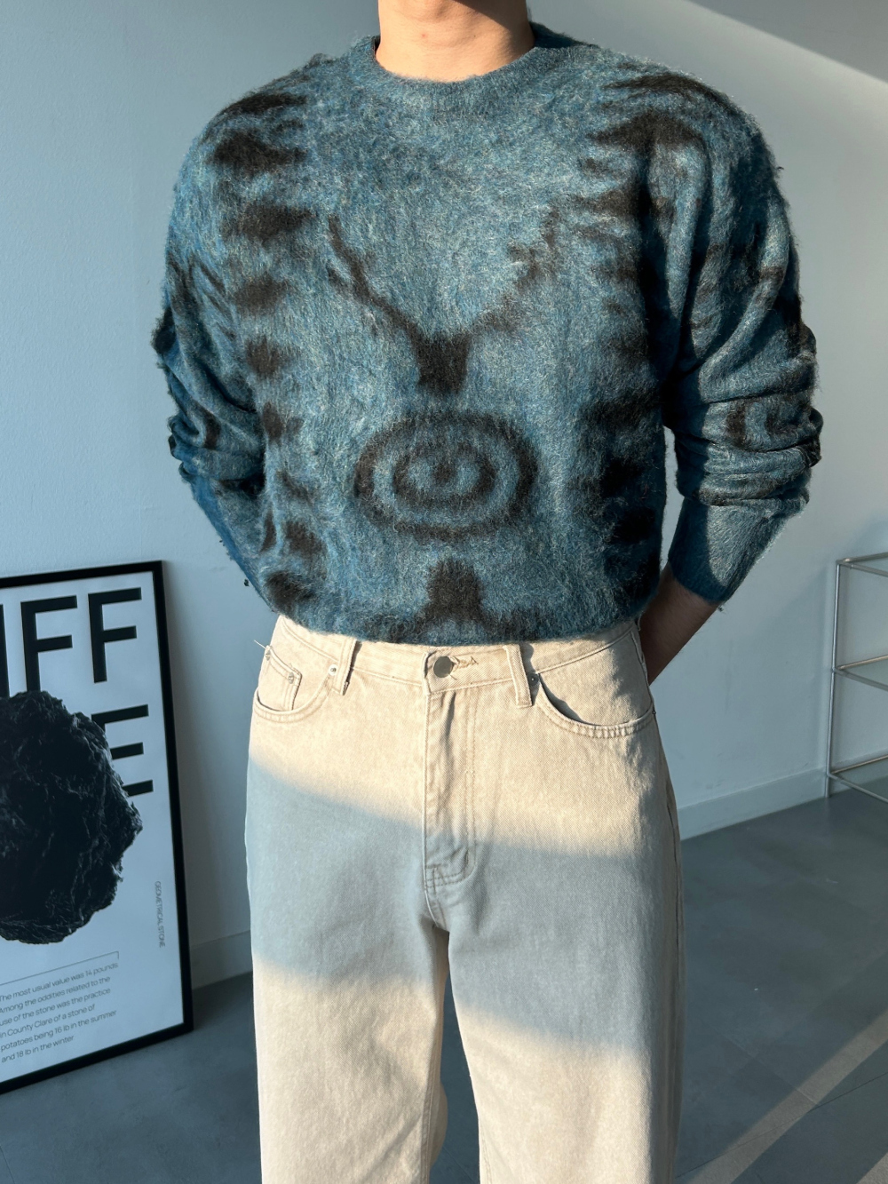 (韓國限時特價)魯道夫馬海毛針織衫