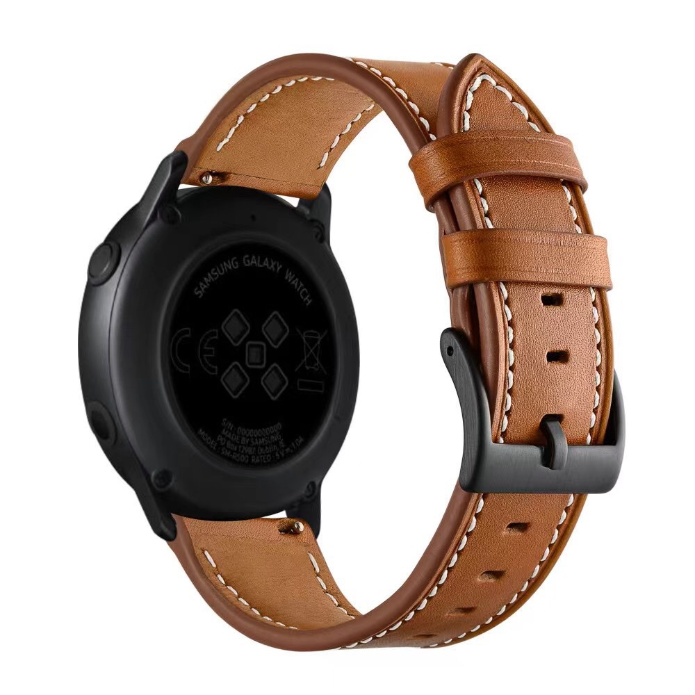 XPRO - Modern Leather - Galaxy Watch Strap 頭層牛皮不鏽鋼扣智能手錶帶