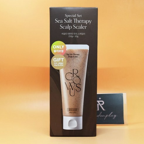 《現貨》Growus 海鹽頭皮去角質磨砂膏 250+30g