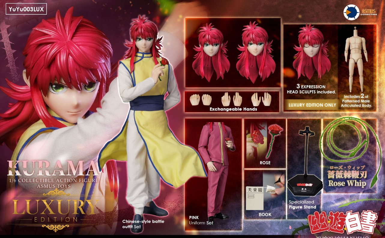 ASMUS TOYS 1/6 幽遊白書系列 藏馬 YUYU003LUX豪華版