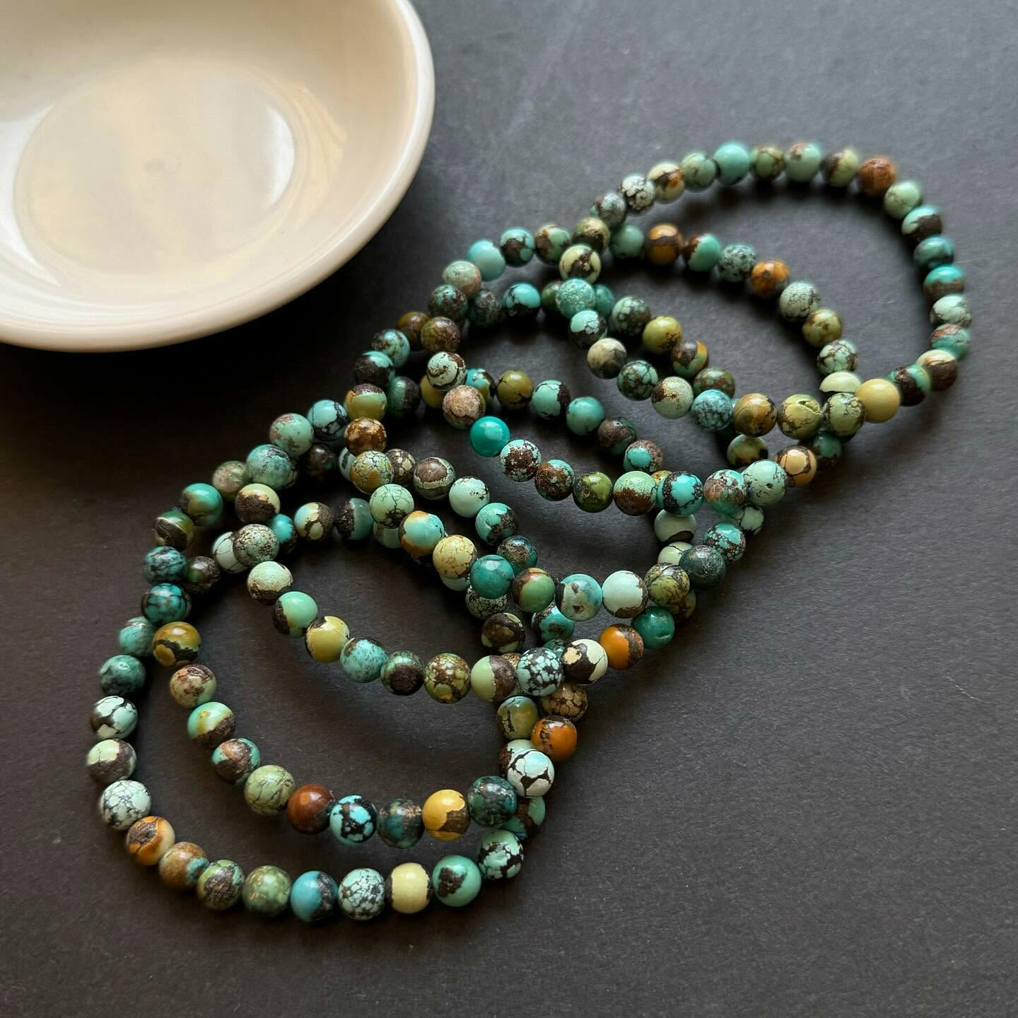 [原石] 綠松石 手串