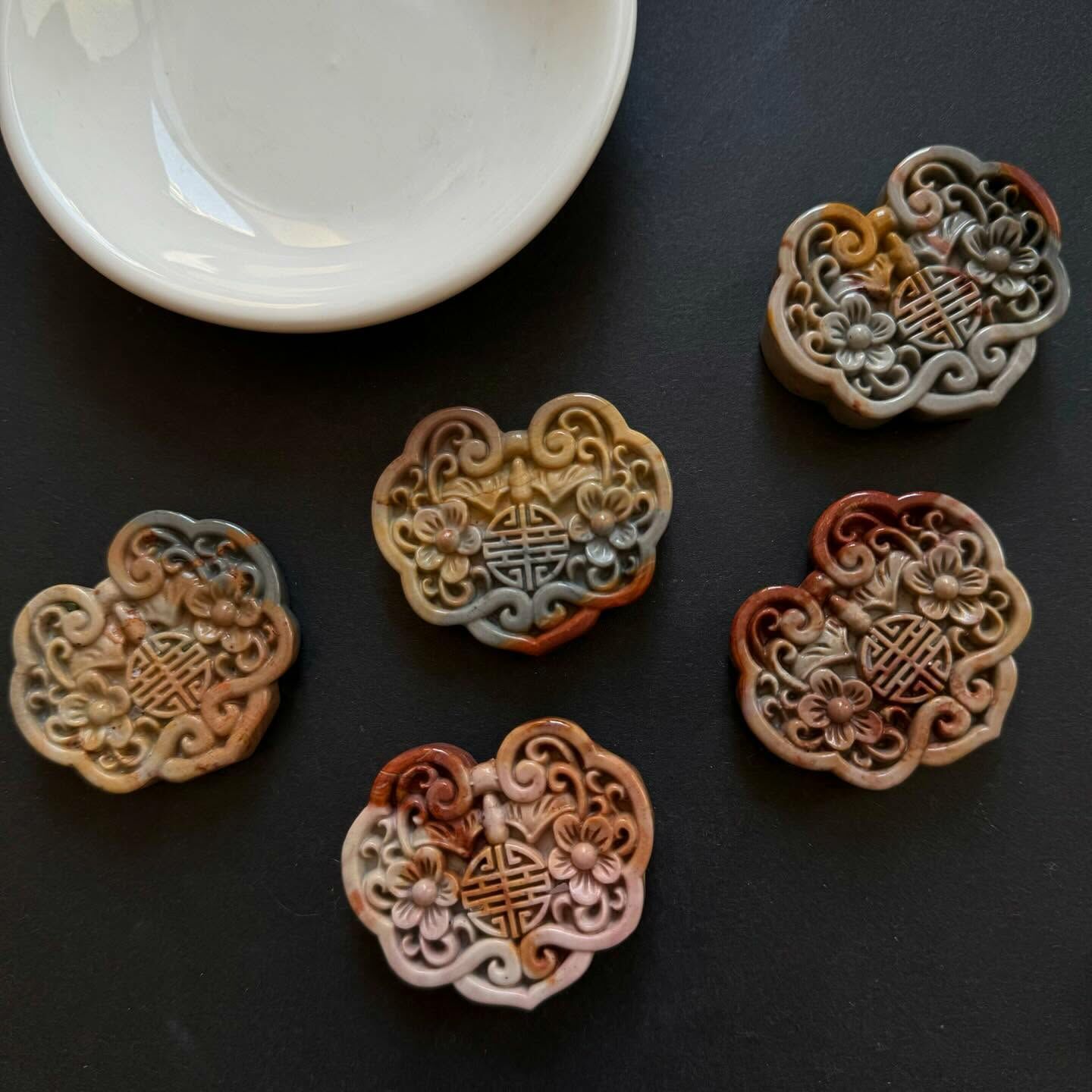 [原石] 海洋碧玉 如意