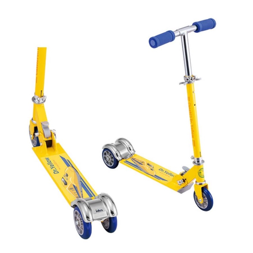 日本 Ides 新幹線 Doctor Yellow 可摺合滑板車