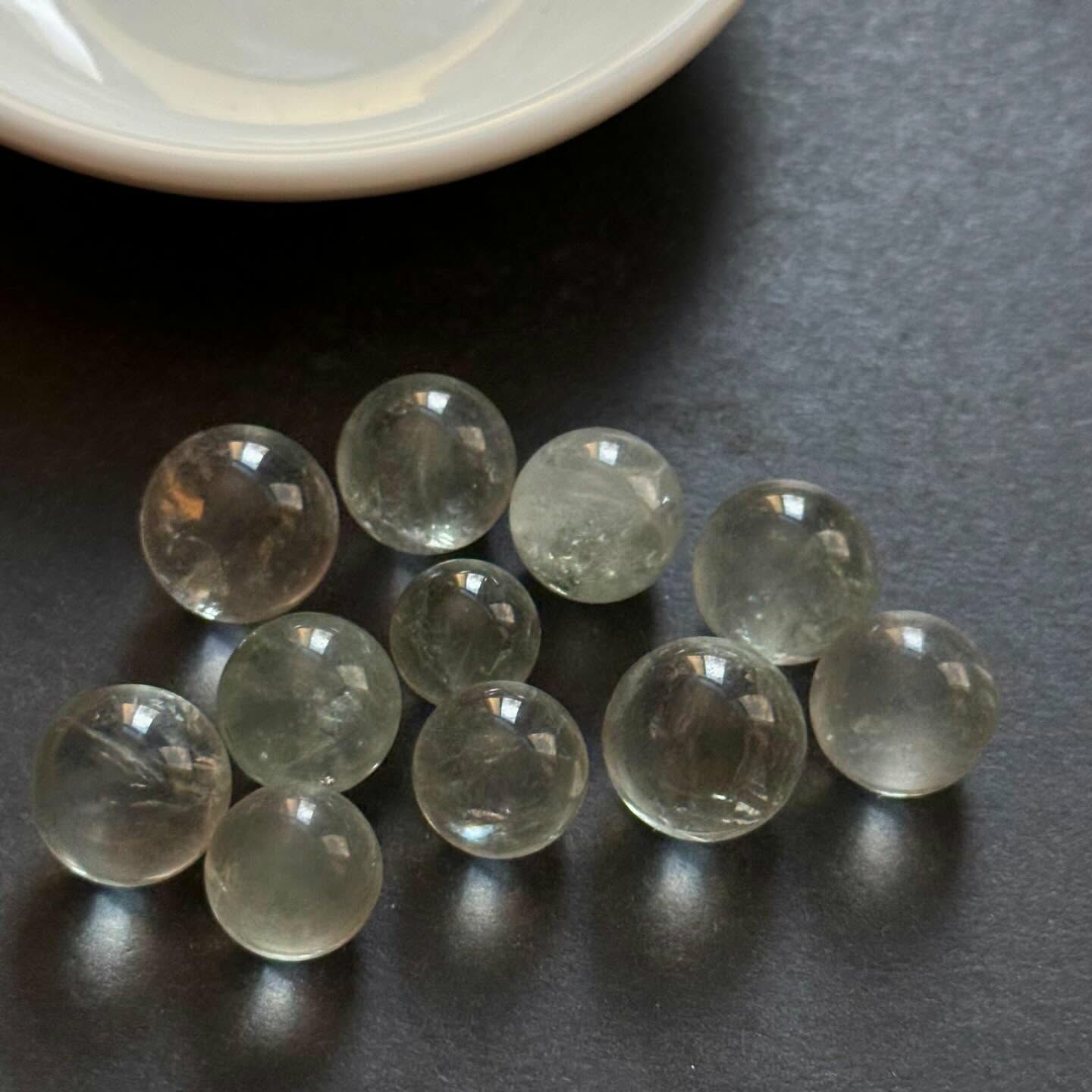 [原石] 綠水晶小球