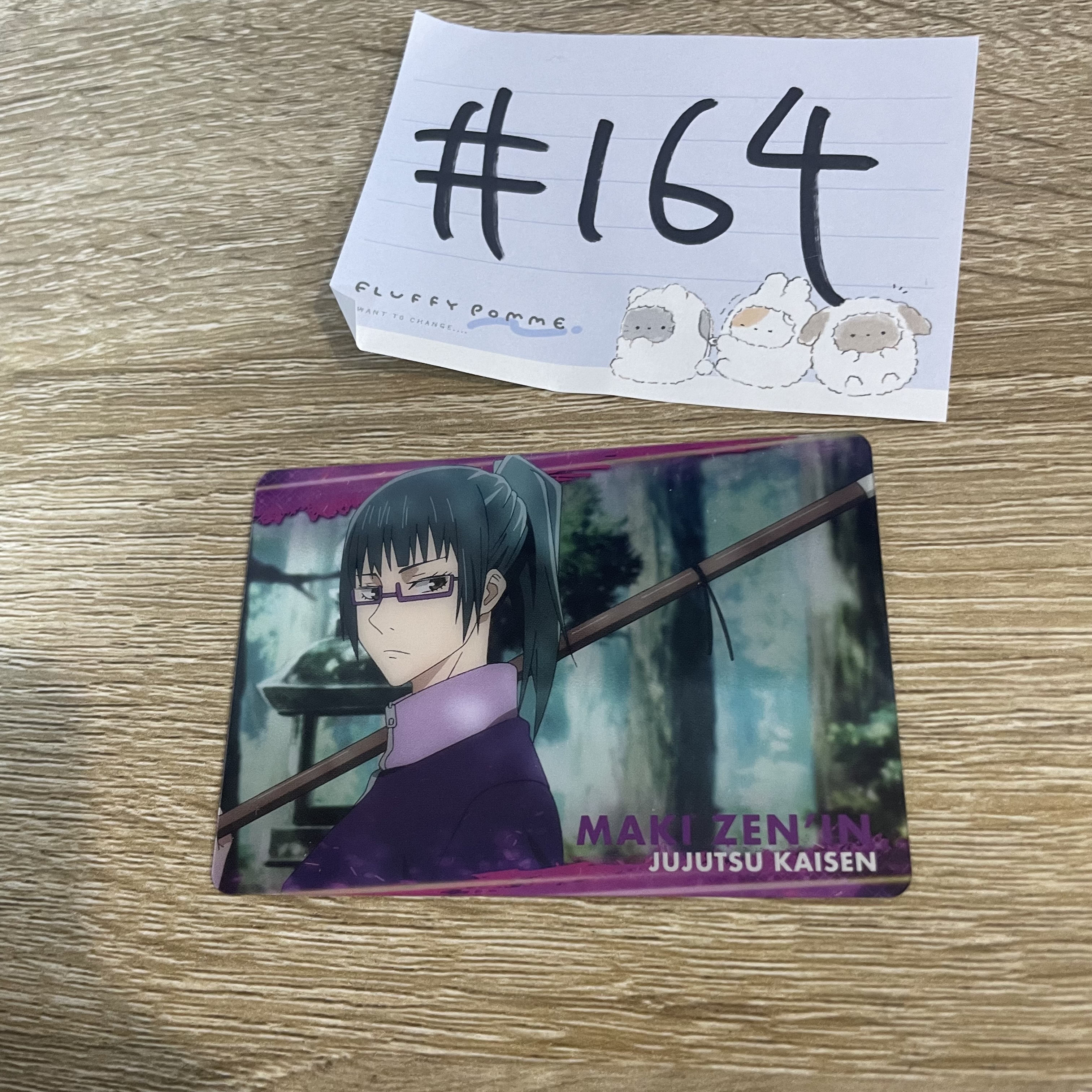 咒術迴戰  真希 小卡#164