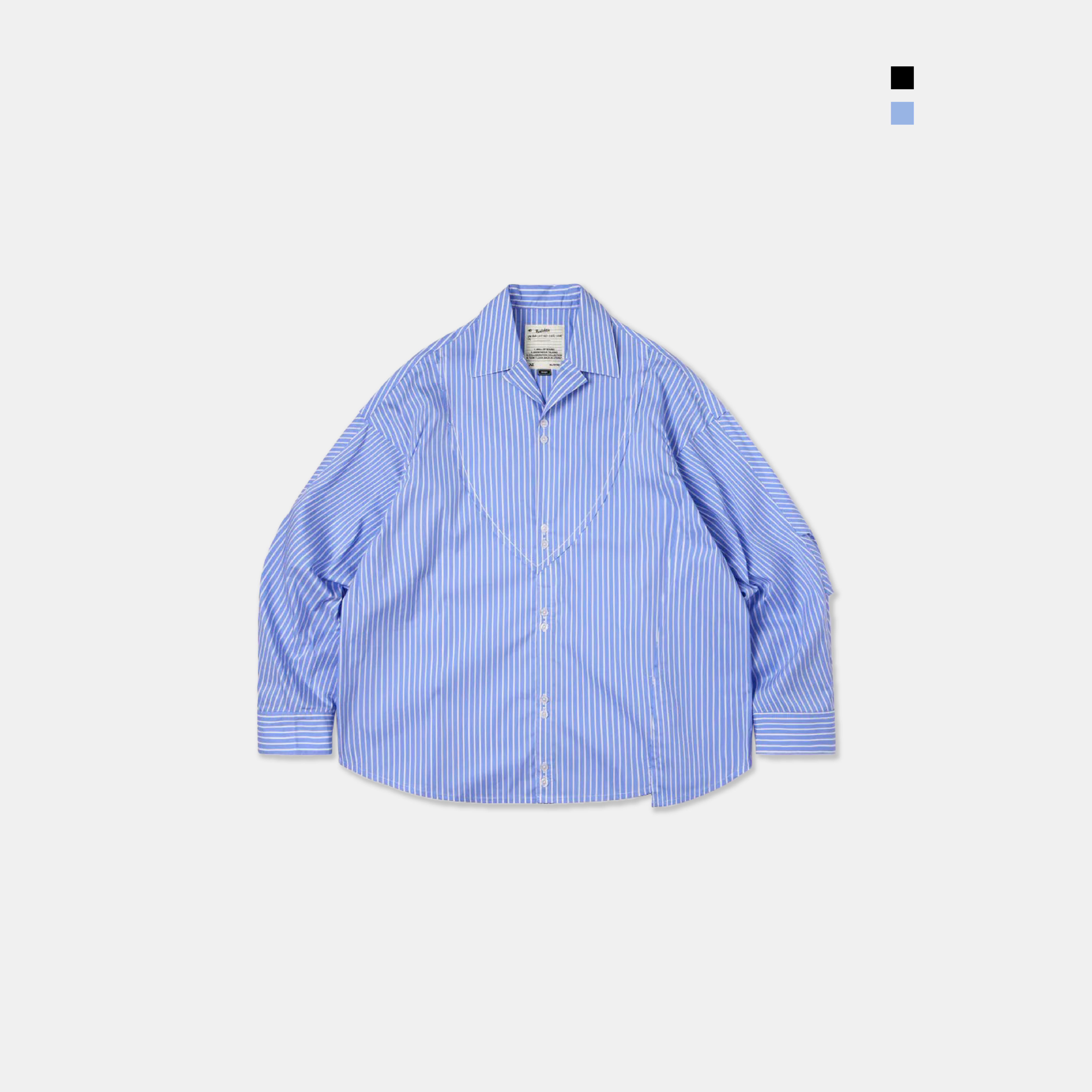 WALL OF SOUND X ANONYMOUS TALKING WA07 COBAIN LS PYJAMA SHIRT 襯衫