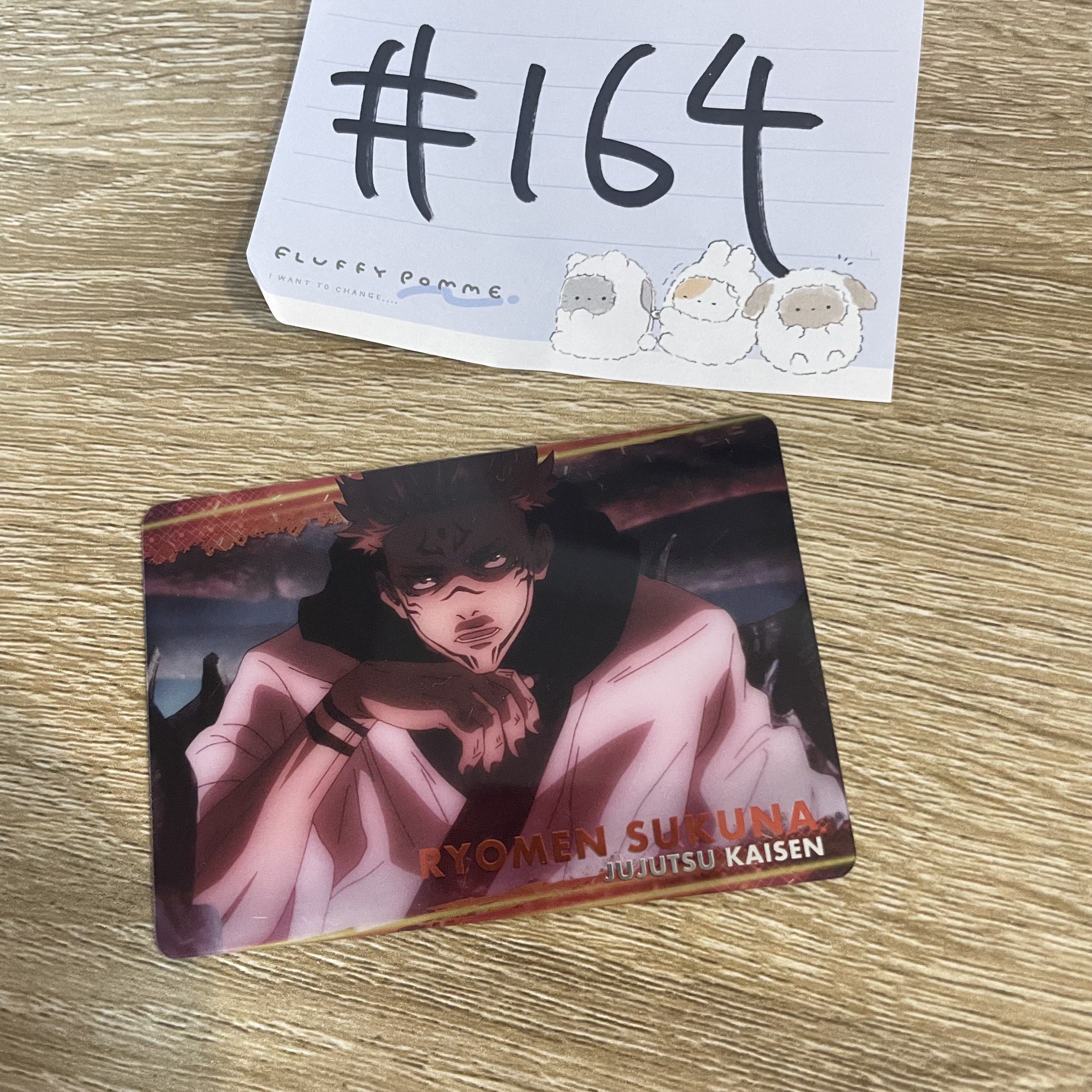 咒術迴戰 宿儺 小卡#164