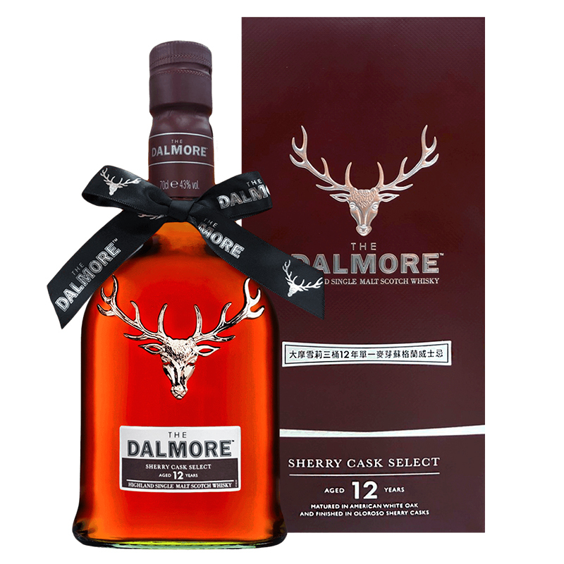 大摩12年 雪莉三桶(絕版緞帶瓶)