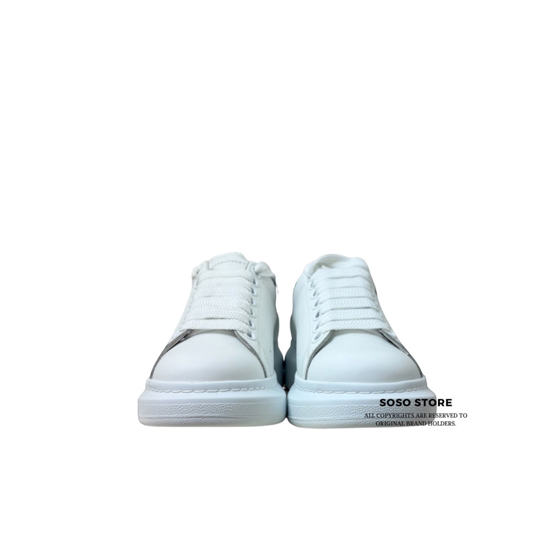 Alexander McQueen Shoe - White&Silver