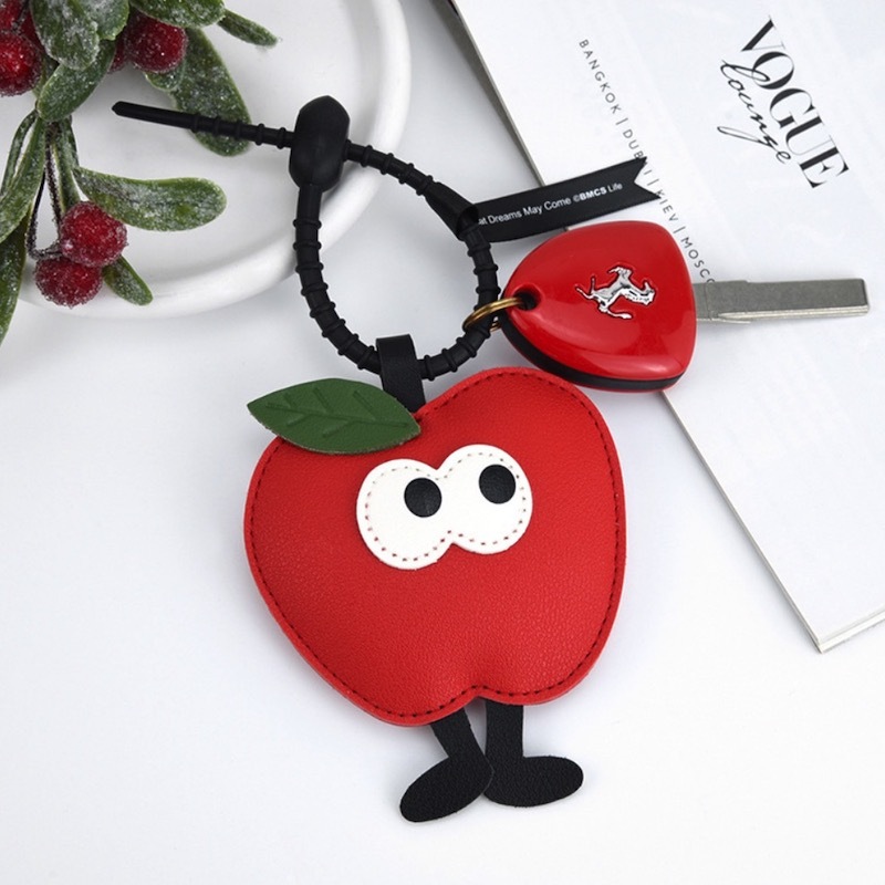 《12070》聖誕系列可愛皮革款吊飾