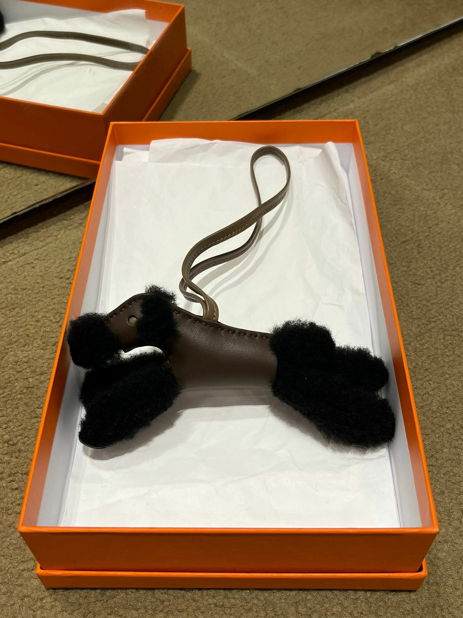 Budy charm noir/chocolate/etoupe