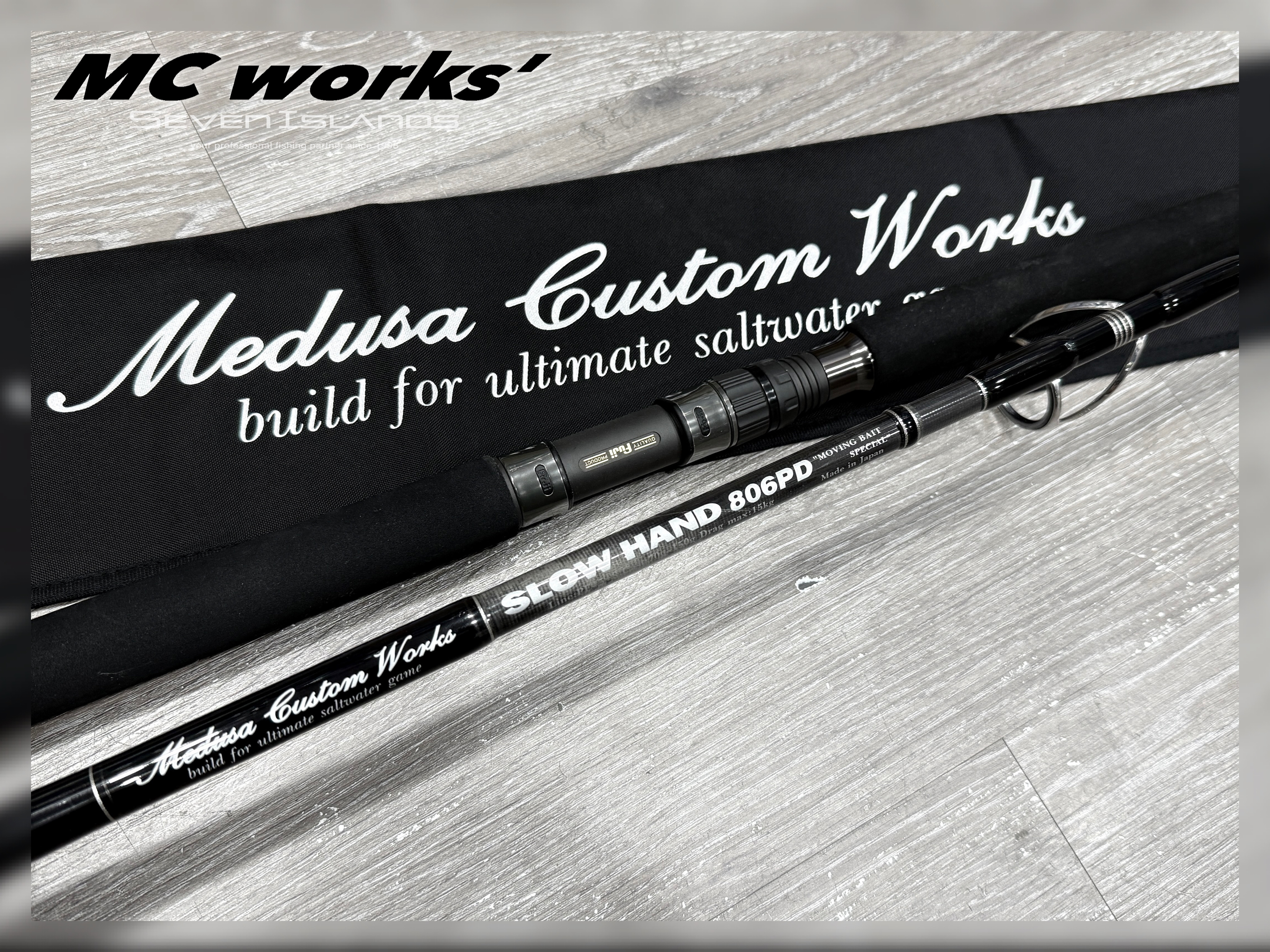 MC WORKS' Slow Hand 806PD Casting Rod SH806PD