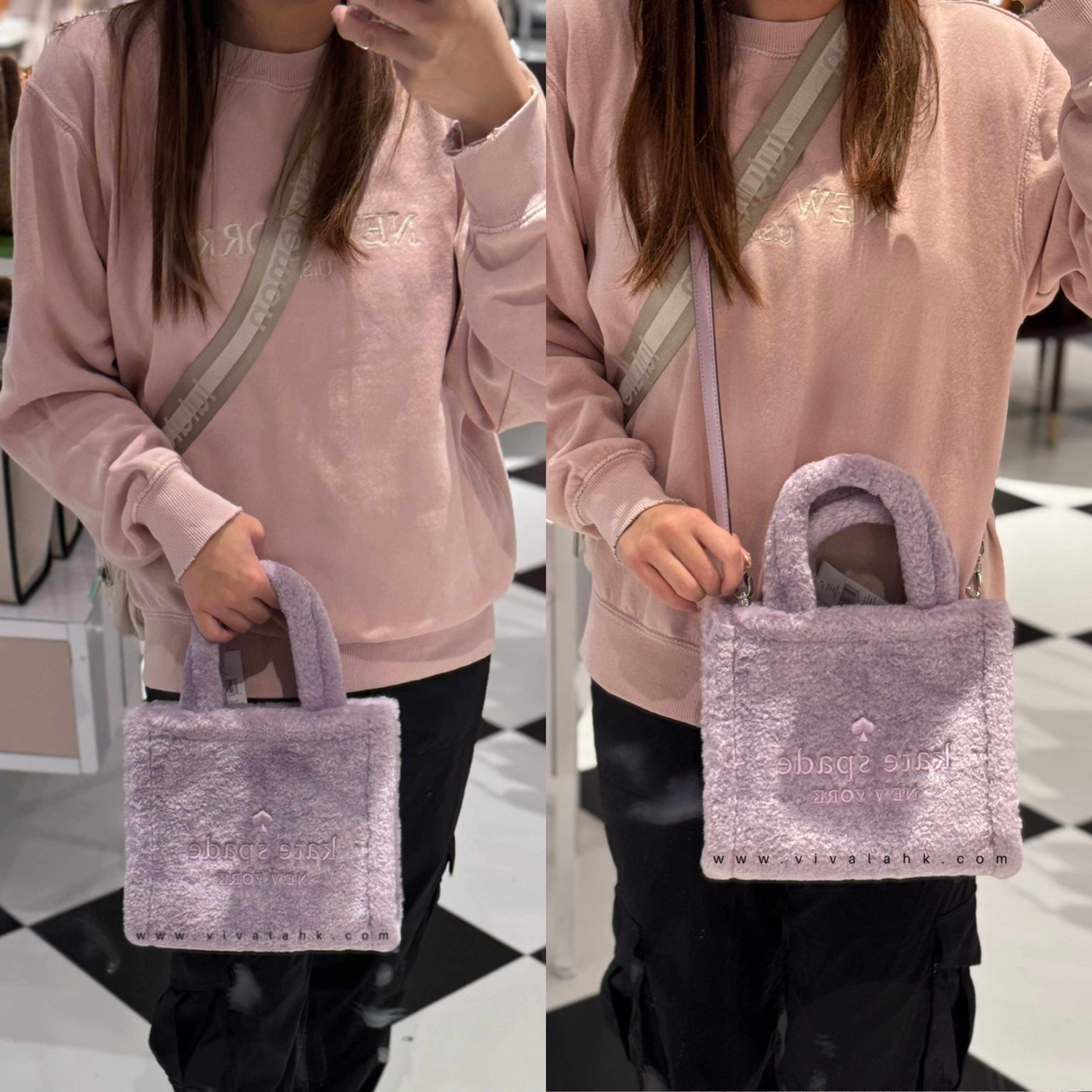 Kate Spade - Ellie 毛毛Tote (S) (KI861)