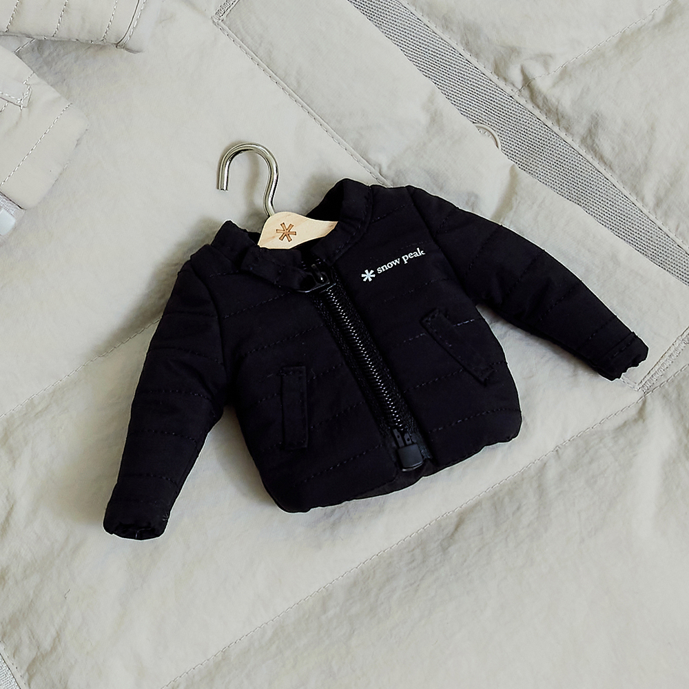 【現貨】snow peak mini Land Jacket Keyring 迷你羽絨外套鑰匙圈 S24FUFSU19