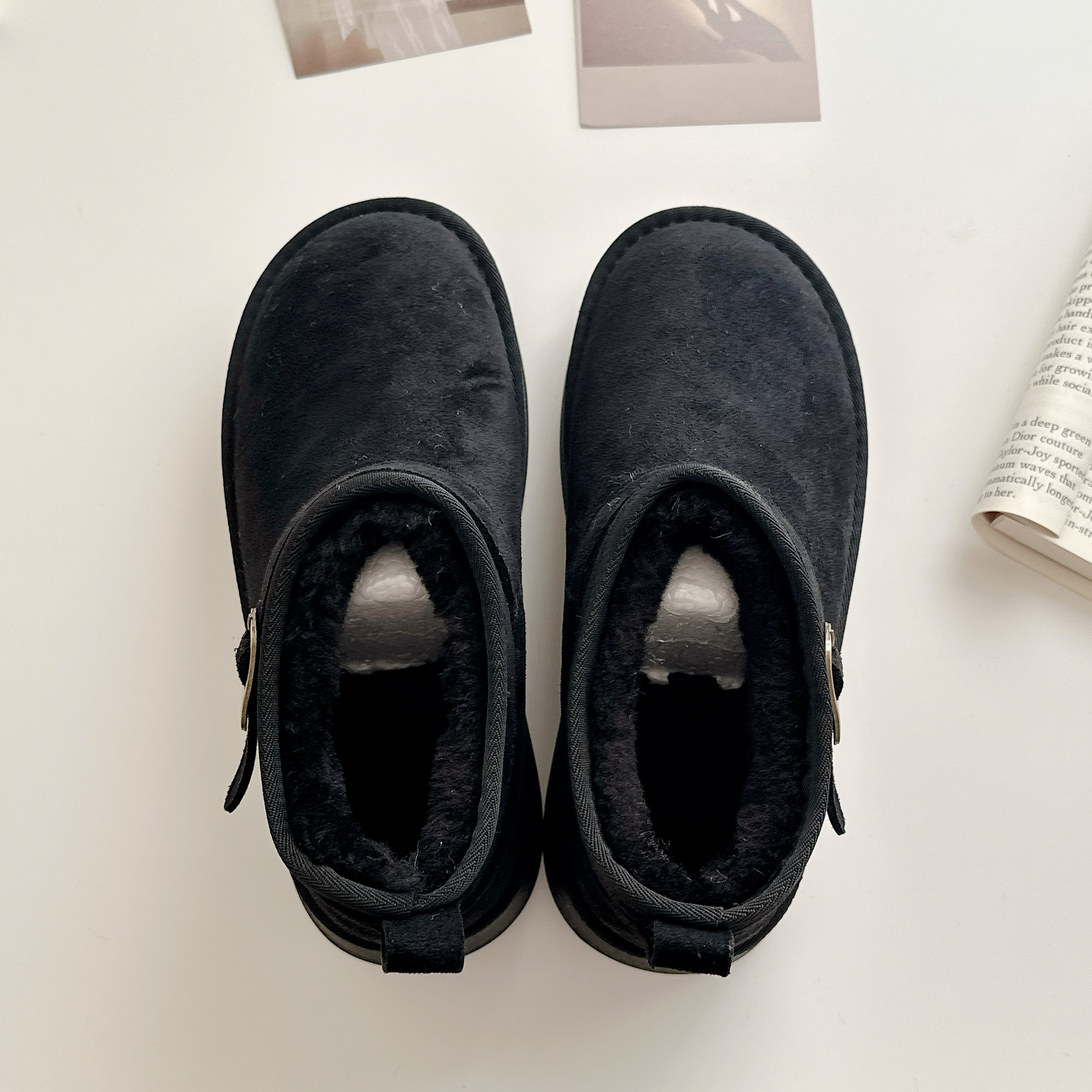 小編私推😍🔥可愛日系暖呼呼內刷毛雪靴💕共4色