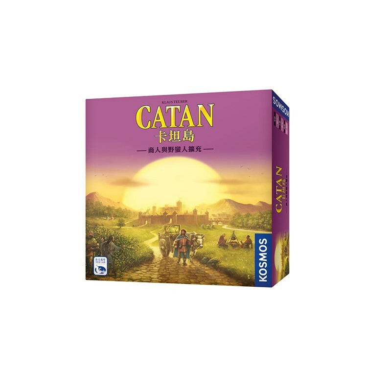 卡坦島商人與野蠻人擴充 中文版桌遊 適合10歲以上 Catan: Traders & Barbarians