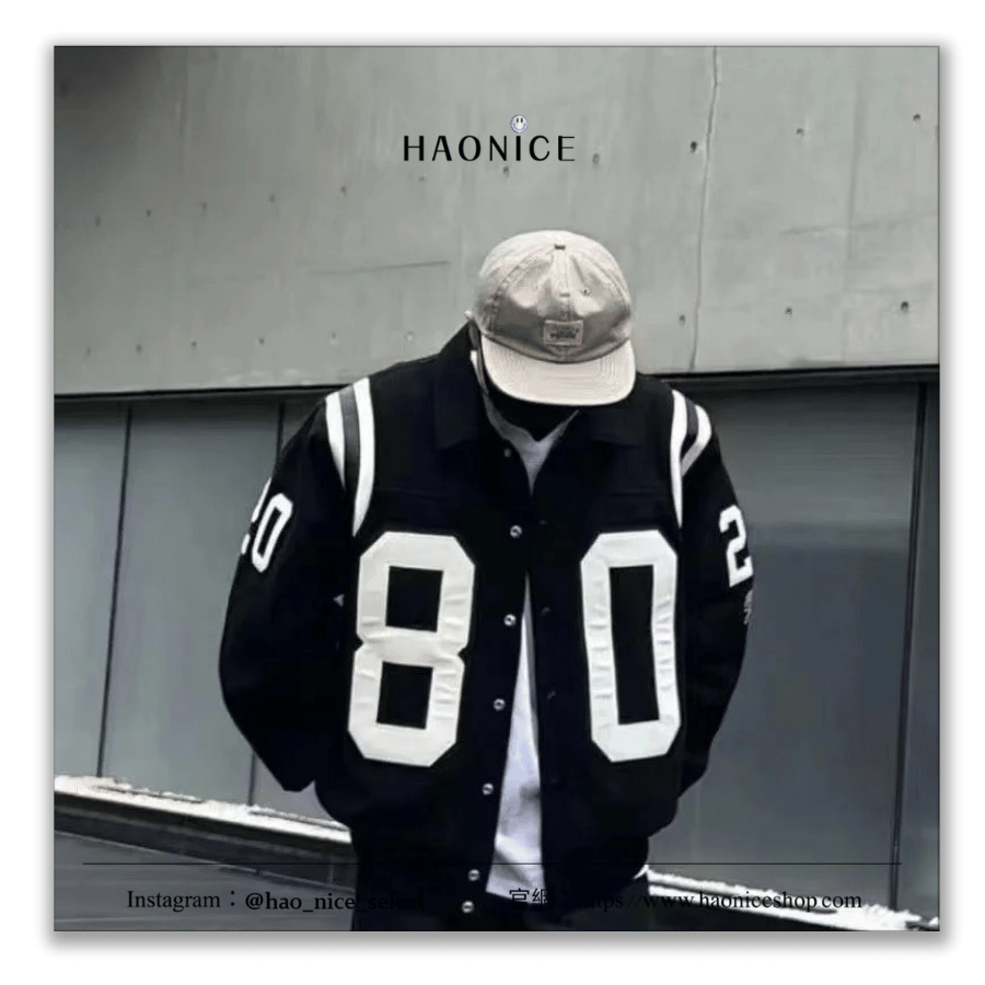 【HAO NICE】STUSSY 美國潮牌🇺🇸 經典1980校隊風 棒球外套 牛皮80 羊毛超保暖 大學運動風 休閒外套